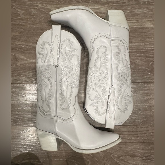 Jeffrey Campbell - Dagget Boot in White Combo - Picture 1 of 6